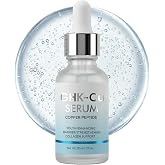 Copper Peptides Serum for Face, 1 Fl Oz GHK-Cu Peptide | Collagen Boosting, Anti-Aging, Anti-Wrinkle &amp; Firming Facial, Fine Lines, Firming, Skin Elasticity
