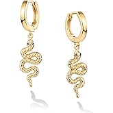 VACRONA Gold Heart Hoop Earrings Huggie Earrings for Women 14k Gold Plated Small Hoops Earrings