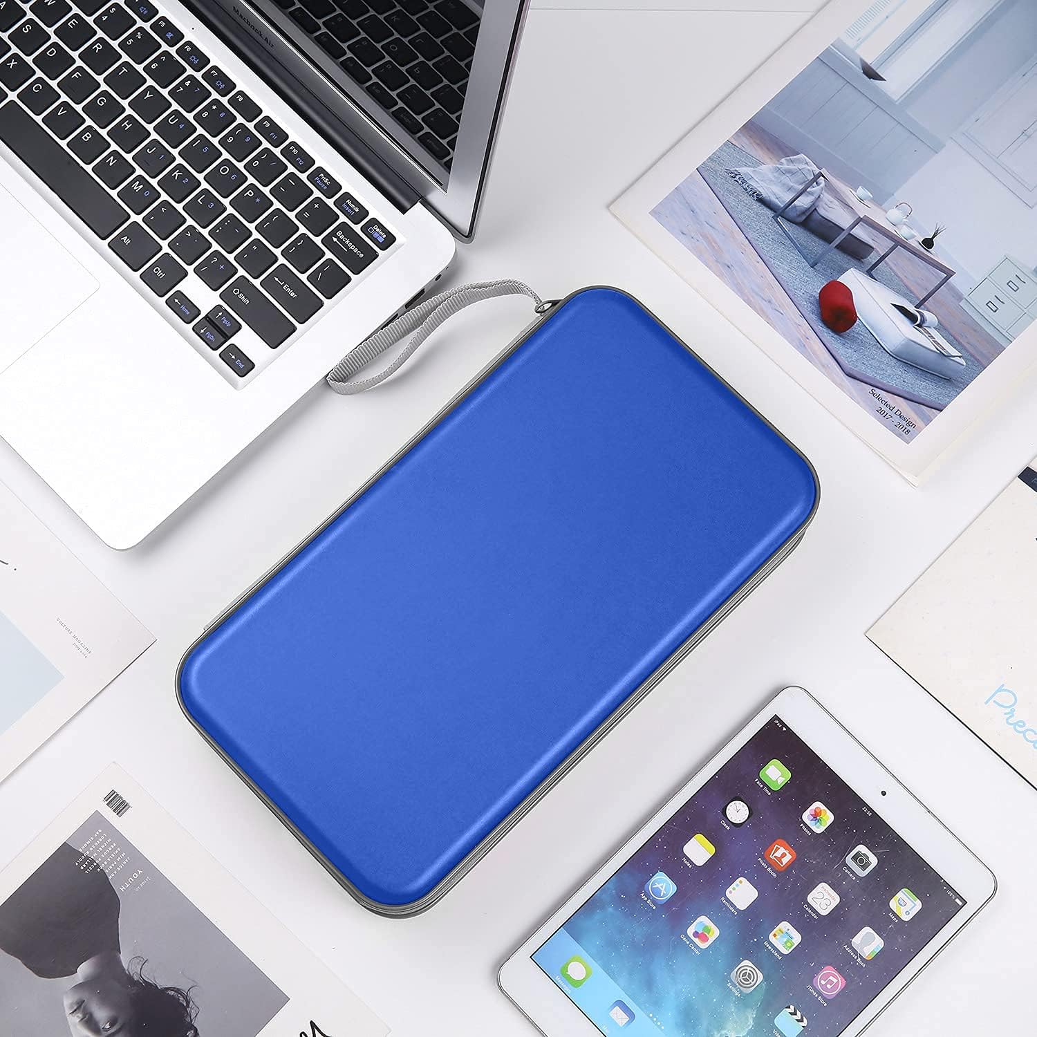 Siveit 80 Capacity Heavy Duty CD/DVD Wallet Binder, Storage, Case, Bag, Holder, Booklet (Blue): Computers & Accessories