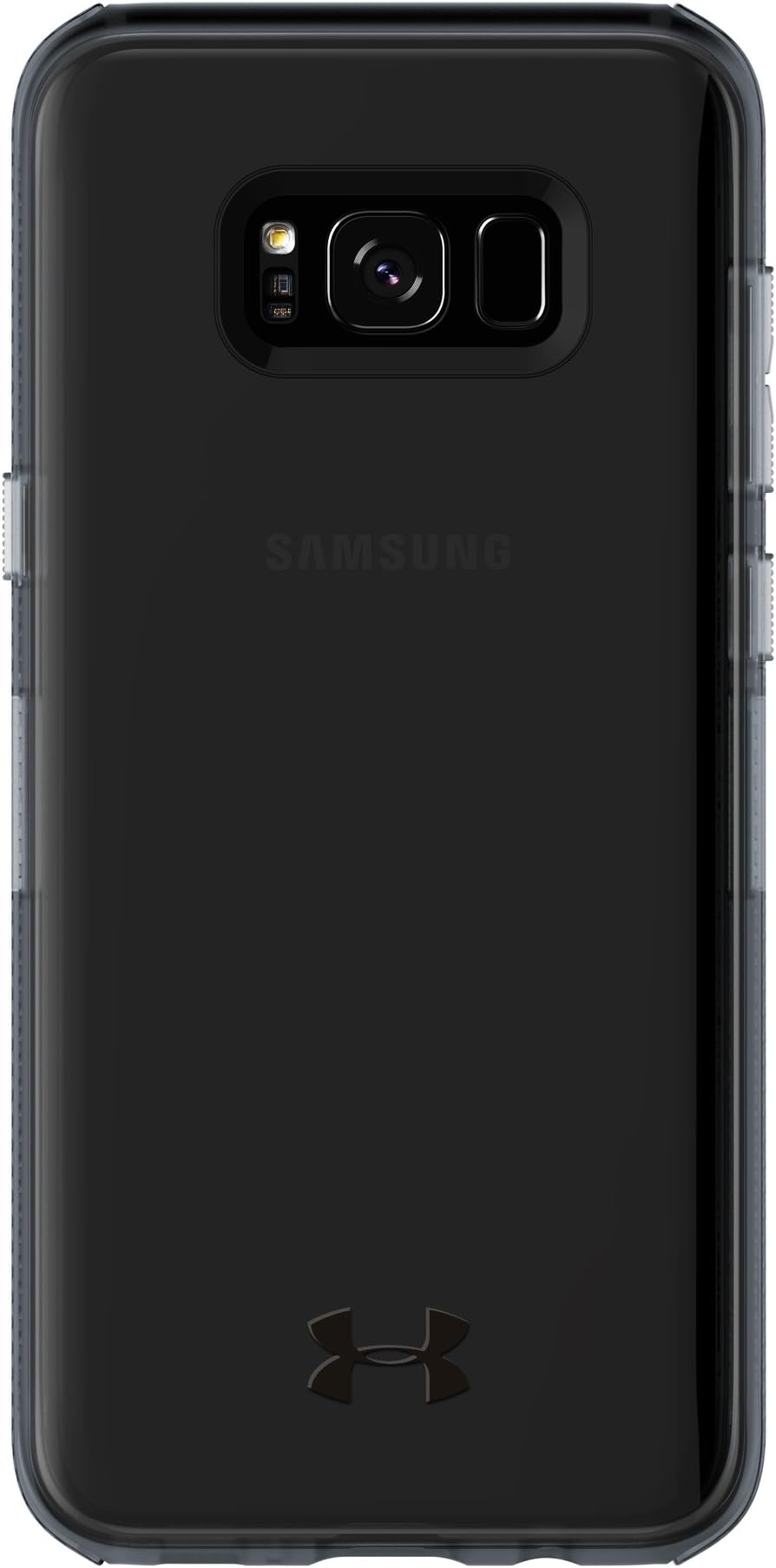Under Armour UA Protect Verge Case for Samsung Galaxy S8+ - Translucent Smoke/Black/Black Metallic Logo