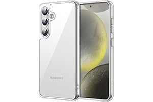 JETech Case for Samsung Galaxy S24 5G, Non-Yellowing Shockproof Bumper Protective Phone Cover, Anti-Scratch Hard PC Back (Cle