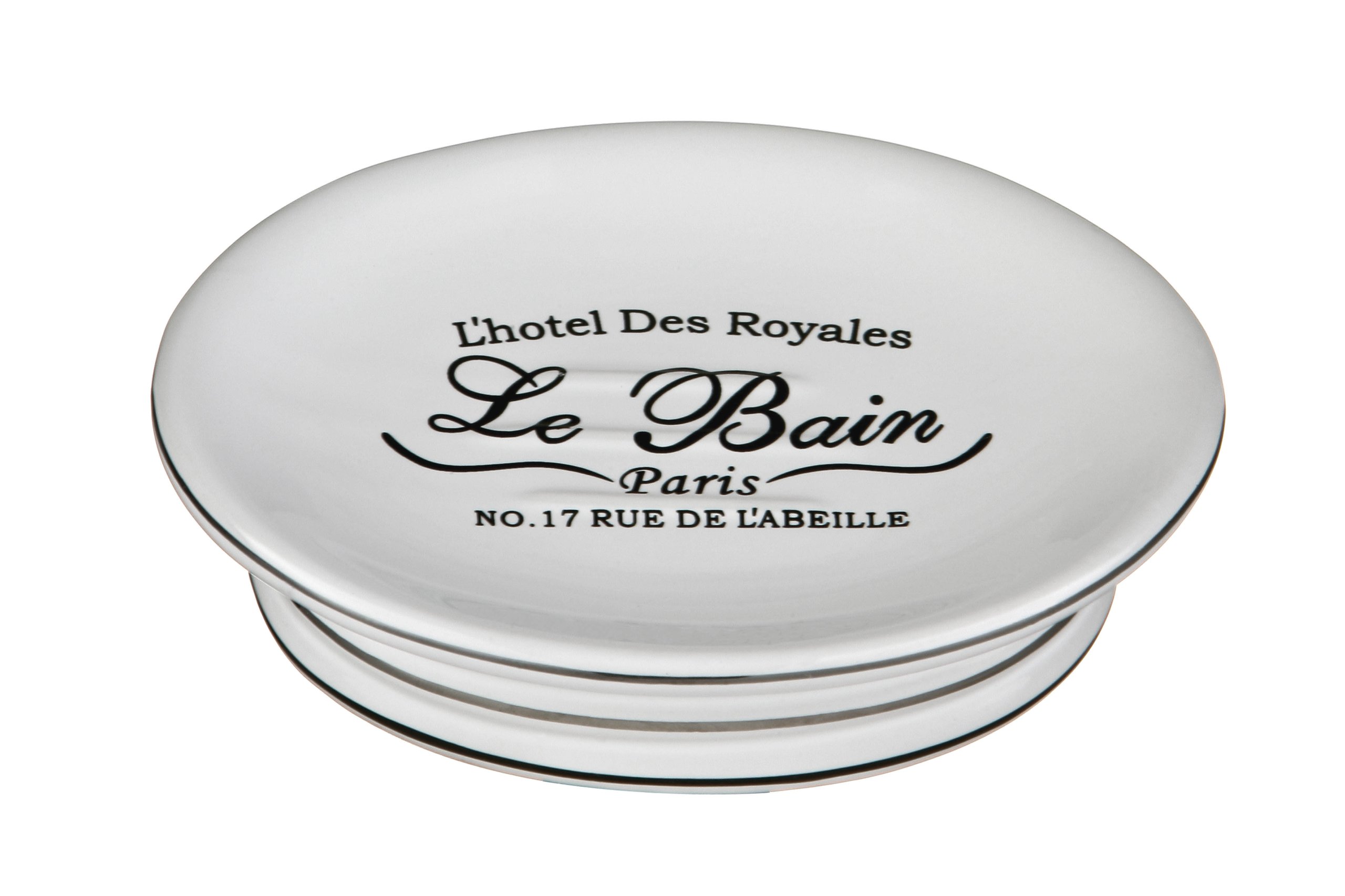 Premier Housewares Le Bain Soap Dish - White Ceramic