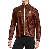 INBIKE Cycling Jacket Men Breathable Mesh Back Packable Lightweight Cycling Windbreaker Bike Jackets Reflective Spring