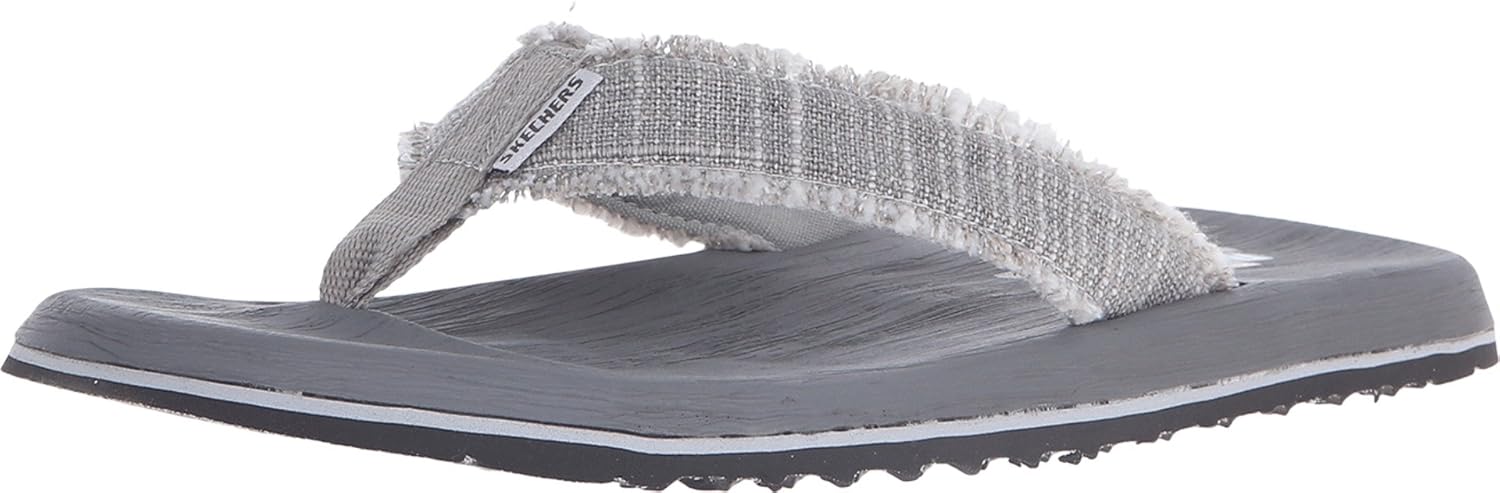 skechers fray cotton thong