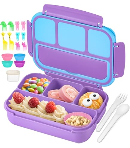 Fiambrera Bento Acero Inoxidable 1400ml | Compartimentos Herméticos | Apto Lavavajillas