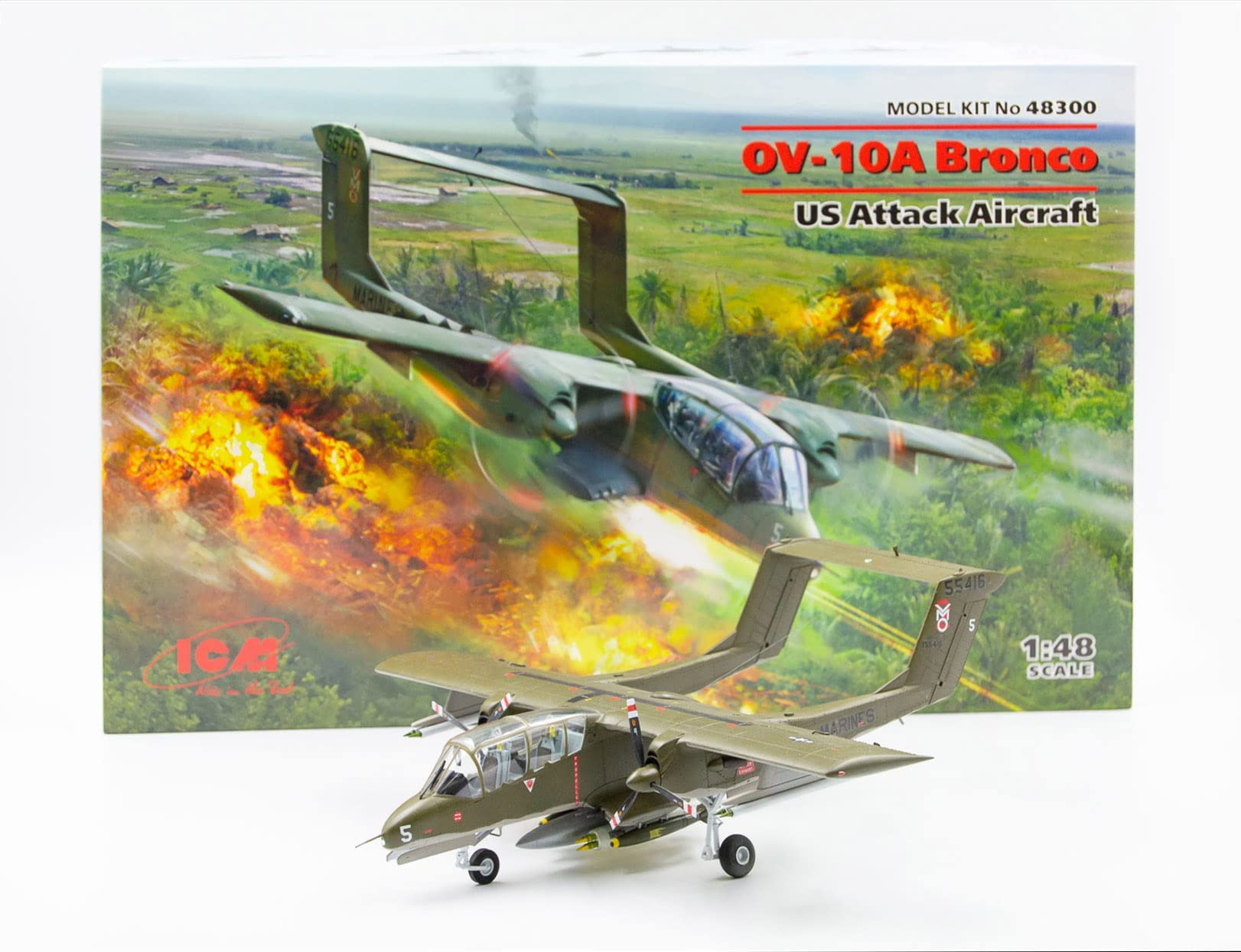ICM ICM48300 Sclae Model kit,Gray