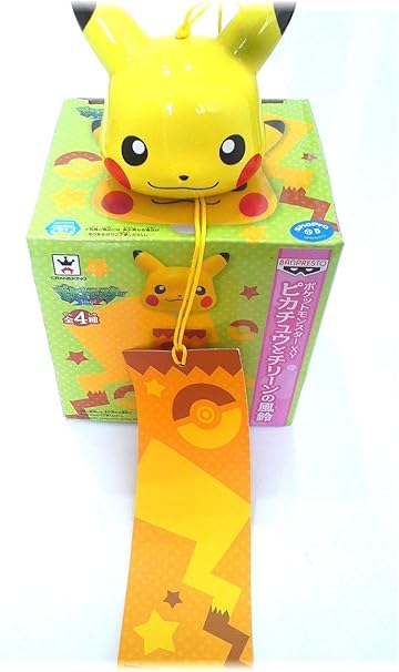 Amazon ポケットモンスター Xy ピカチュウとチリーンの風鈴 Aピカチュウ 茶色の短冊 おもちゃ雑貨 おもちゃ