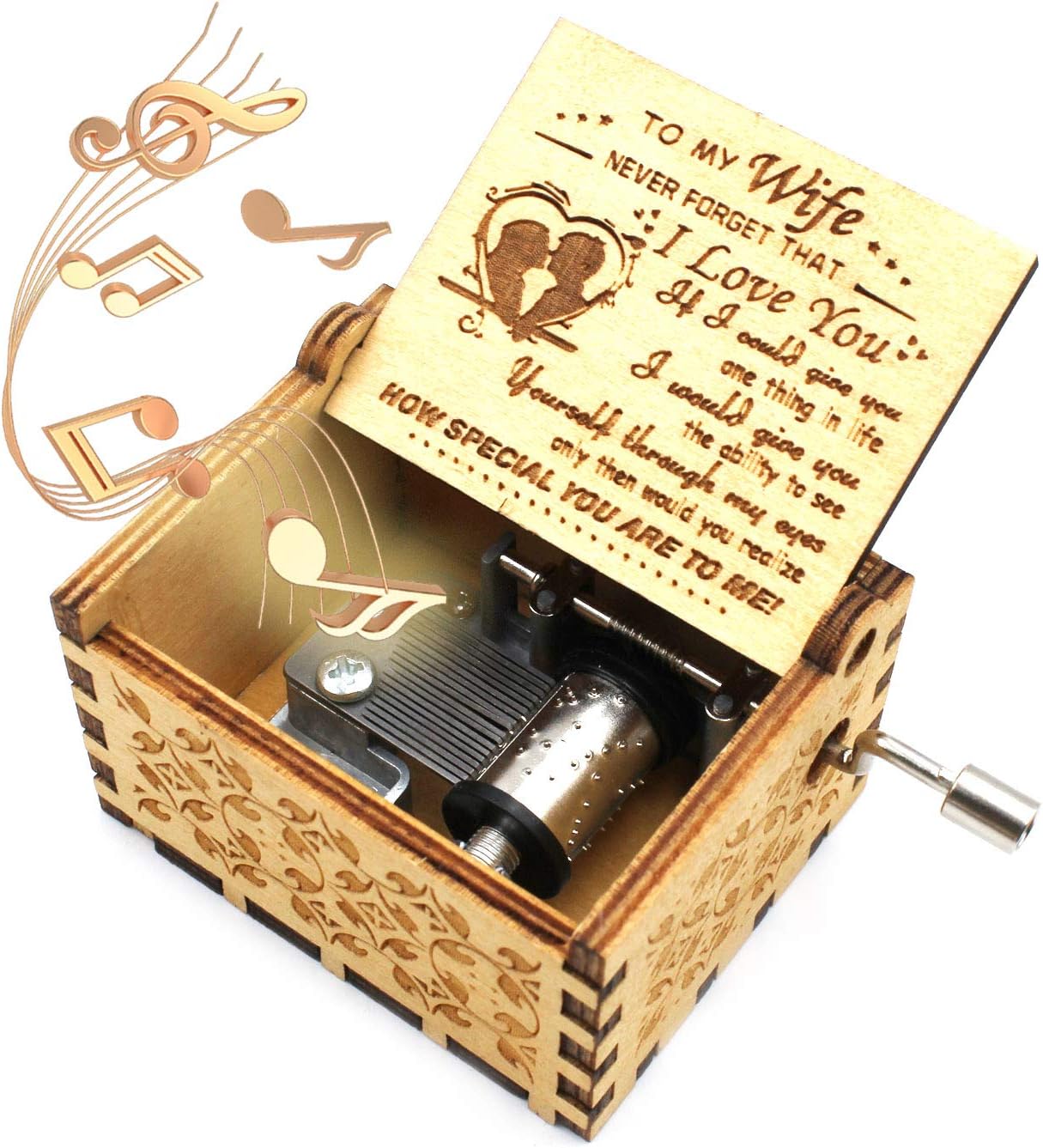 to my gorgeous wife music box