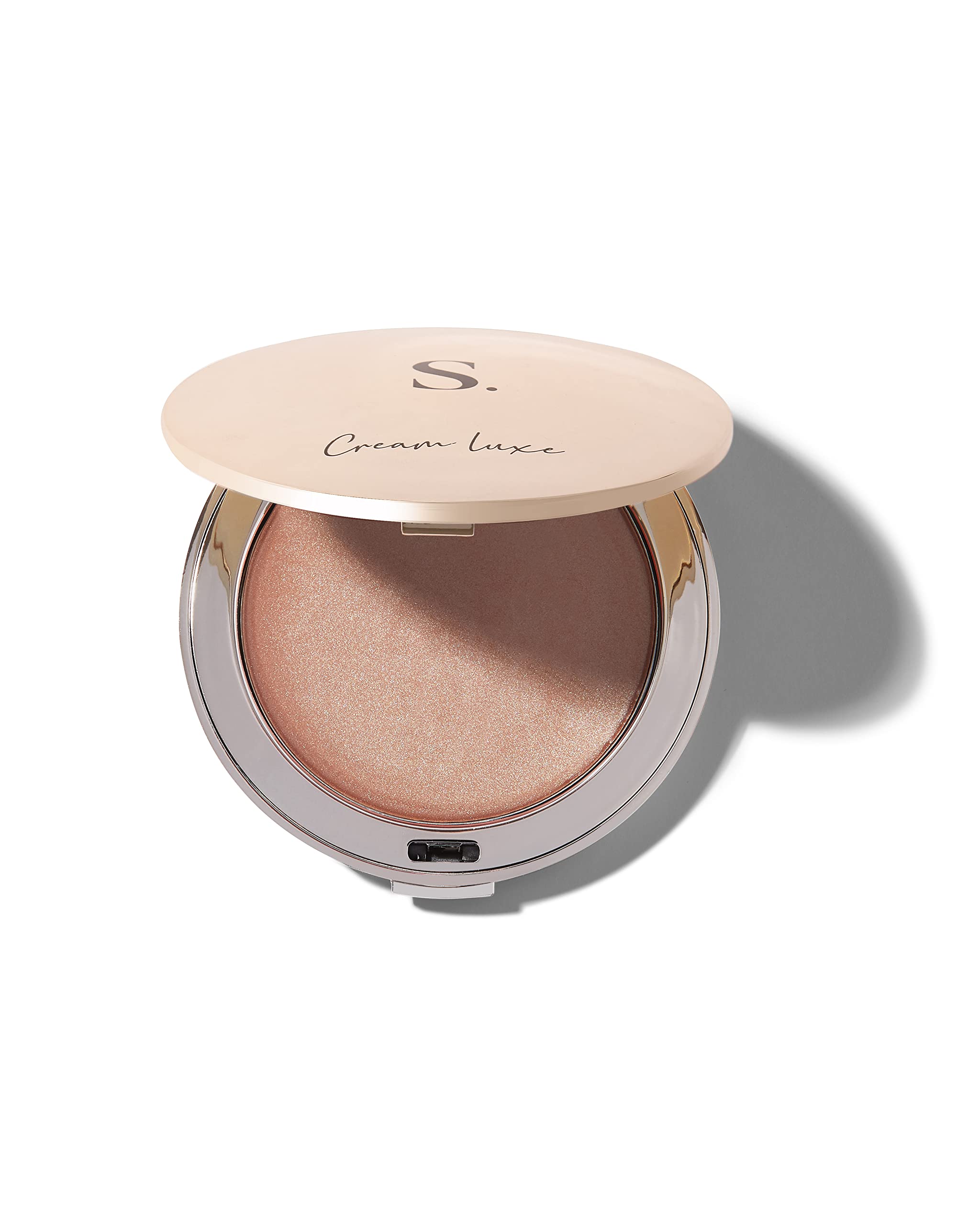 Cream Luxe Glow Highlight from Sculpted by Aimee (Champagne Cream) - Vegan Multi-Purpose Highlighter Available in 3 Shades