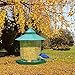 Bird Feeder By PetsN'all - Transparent, Hanging Bird Feeder in Hexagon Shape, Handles Up To 2.25 Lbs