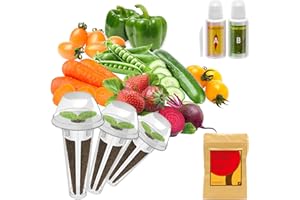 LYKOCLEAN Strawberry Seeds Starter Pod for AeroGarden, idoo, Ahopegarden Hydroponics Garden, 3-pods (350 Seeds+, Include Wild Strawberry,Radish,Dwarf Pea,Green Pepper,Ruby Queen Beet,Golden Cherry Tomato)