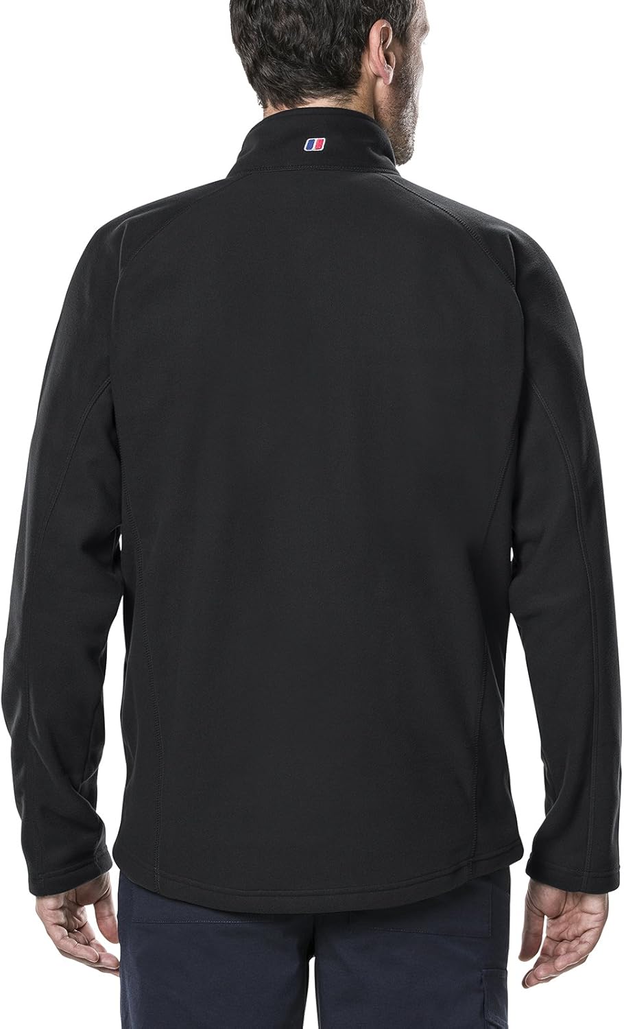 berghaus mens arnside full zip fleece jacket black