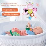 Funsland Pram Toys for Baby Clip On Car Seat Toys Stroller Rattle view 3