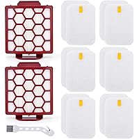 Anewise Filter Replacement for Shark Navigator Pet Pro Plus NV150 NV151 NV251 ZU51 ZU62NP Rotator NV255 Zero-M ZU60 ZU62 Upri