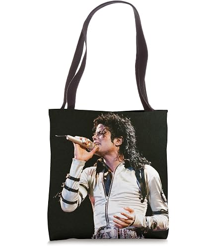 Amazon.com: Michael Jackson 009 Tote Bag : Clothing, Shoes & Jewelry