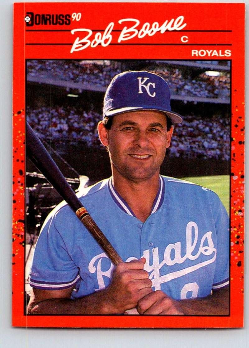 Amazon 1990 Donruss 326 Bob Boone Mint Baseball MLB Royals 