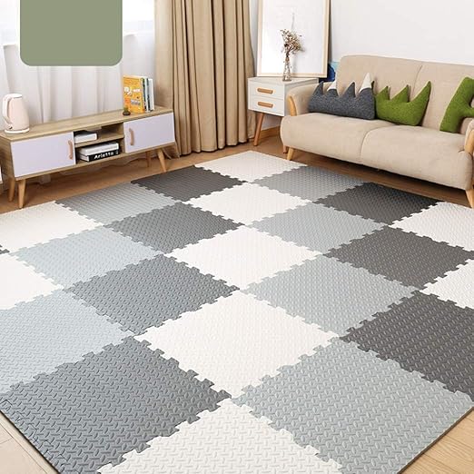 Amazon サイドパーツ付 ジョイントマット 防音 ズレないマット プレイマット フロアマット かわいい カラー 30 30 1 2cm 32 単色対応 大判 厚手2 5cm 立体感 防水 バリアフリー 転倒防止 1年中使える 幼稚園 キッズコーナー ジョイントマット 床保護 ジョイントマット