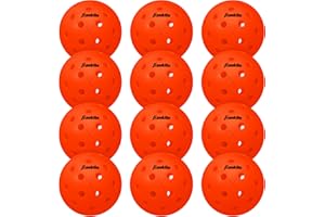 Franklin Sports Outdoor Pickleballs - X-40 Pickleball Balls - USA Pickleball (USAPA) Approved - Official US Open Ball - 3, 12