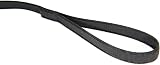 Julius-K9 Color & Gray Super-Grip Leash with Handle 20 mm x 2 m Black Gray view 3