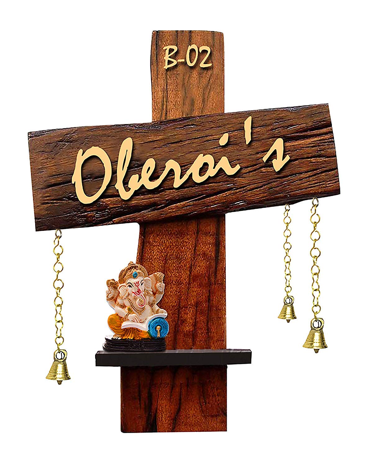 Karigaari India Wooden Name Plate I Customized Name Plate I Door Signs I Door Boards I Name Board For House Buy Online In Bahrain At Bahrain Desertcart Com Productid