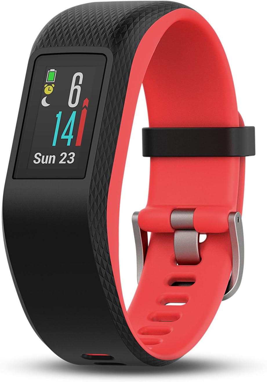 Garmin vívosport, Fitness/Activity Tracker with GPS and Heart Rate Monitoring, Pink