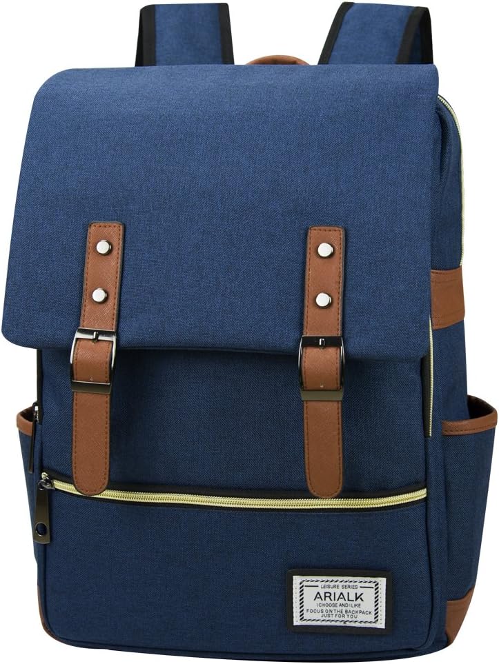 ARIALK Backpack Laptop Holder Adjustable Shoulder Multipurpose Outdoor Multifunction