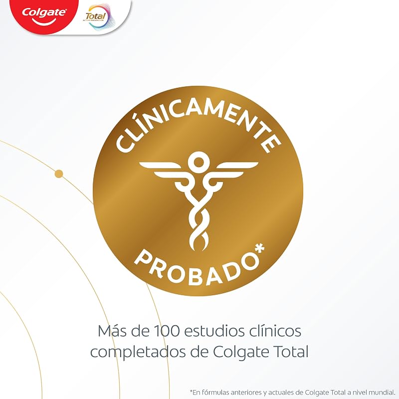 Colgate Total Ative Prevention + Pasta de Dentes para Cuidar das Gomas 4x75ml | 3 vezes mais eficaz no combate à causa raiz* dos problemas orais mais comuns