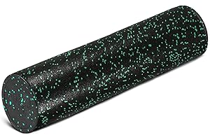 Yes4All Set/Single High-Density Foam Roller/Foam Roller with Rack for Back Pain Relief, Yoga, Exercise, Physical Therapy, Muscle Recovery & Deep Tissue Massage - 12, 18, 24, 36 inch