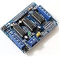 DEVMO L293D Motor Drive Shield Expansion Board Compatible with Ar-duino Duemilanove Mega UNO R3 AVR ATMEL