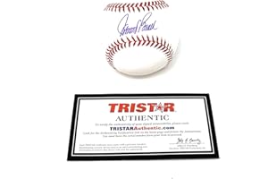 MISTER MANCAVE Johnny Bench Cincinnati Reds Signed Autograph Official MLB Baseball Tristar Authentic Certified