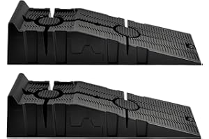WINMAX TOOLS AUTOMOTIVE 2-Pack Car Ramps - Heavy-Duty Car Lifts for Home Garage or Shop - 16,000lb GVW Capacity, 8,000lb Load Capacity Per Pair - SUV, Agricultural Vehicle, or Pickup Truck Ramp