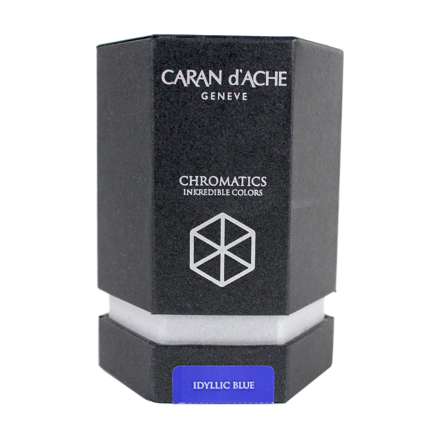 Caran d'Ache 50ml Chromatics Ink Bottle - Iddyllic Blue