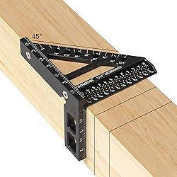 TOOLCOOL 3D Multi-Angle Measuring Ruler Woodworking