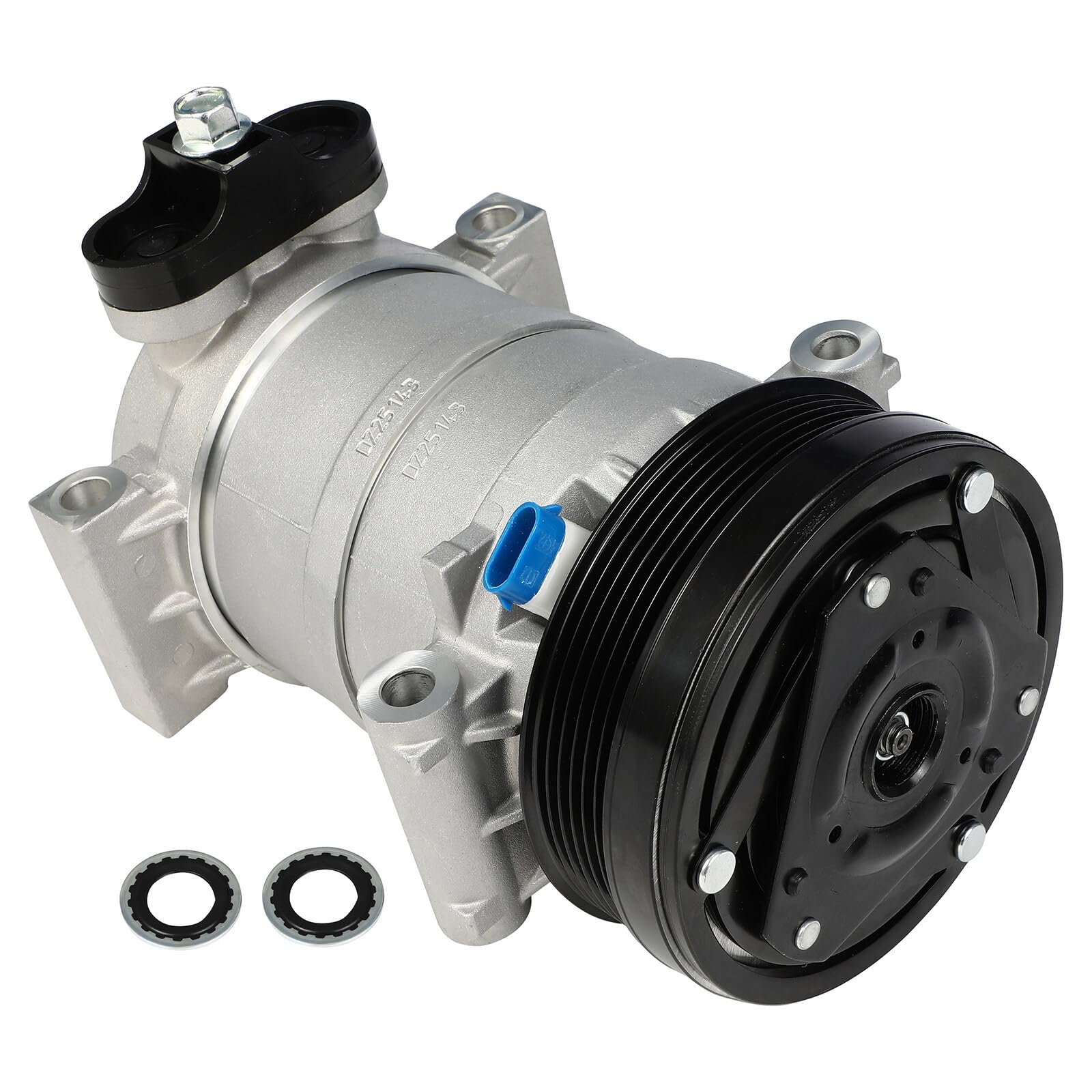 Photo 1 of ECCPP AC Compressor Fast Cooling 1996-2000 Fit for Cadillac Escalade for GMC C1500 C2500 C3500 5.7L 6.5L 7.4L Air Conditioning Compressor 6 Grooves