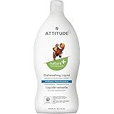 ATTITUDE Dish Detergent PlantBased Hypoallergenic EcoFriendly Fl. Oz. Package May Vary, Wildflowers, 23.7 Fl Oz