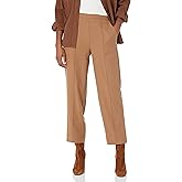 Vince Womens Brushed Wool Mid Rise Easy Pull on Pant