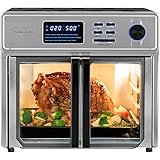 Kalorik MAXX® Complete Digital 26-Quart 10-in-1 Countertop Air Fryer Oven, 15 Deluxe Accessories & 60-Recipe Hardcover Cookbo