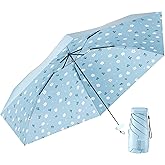 MJOFFIN Compact Mini Umbrella for purse-Lightweight,Fold and UV Umbrella for Rain-Suitable for women, girls, kids