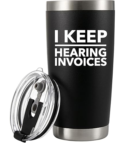 Amazon.com | Accountant Clock I'll Sleep After Tax Season Accounting Gifts  for Coworker Accounting Student Graduation Gifts CPA Accountant Vacuum  Insulated Tumbler Travel Mug with Lid and Straw 20 oz Black: Tumblers