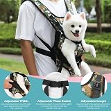 Pawaboo Pet Carrier Backpack Front Legs Out Small Dogs Cats Blue Medium view 4