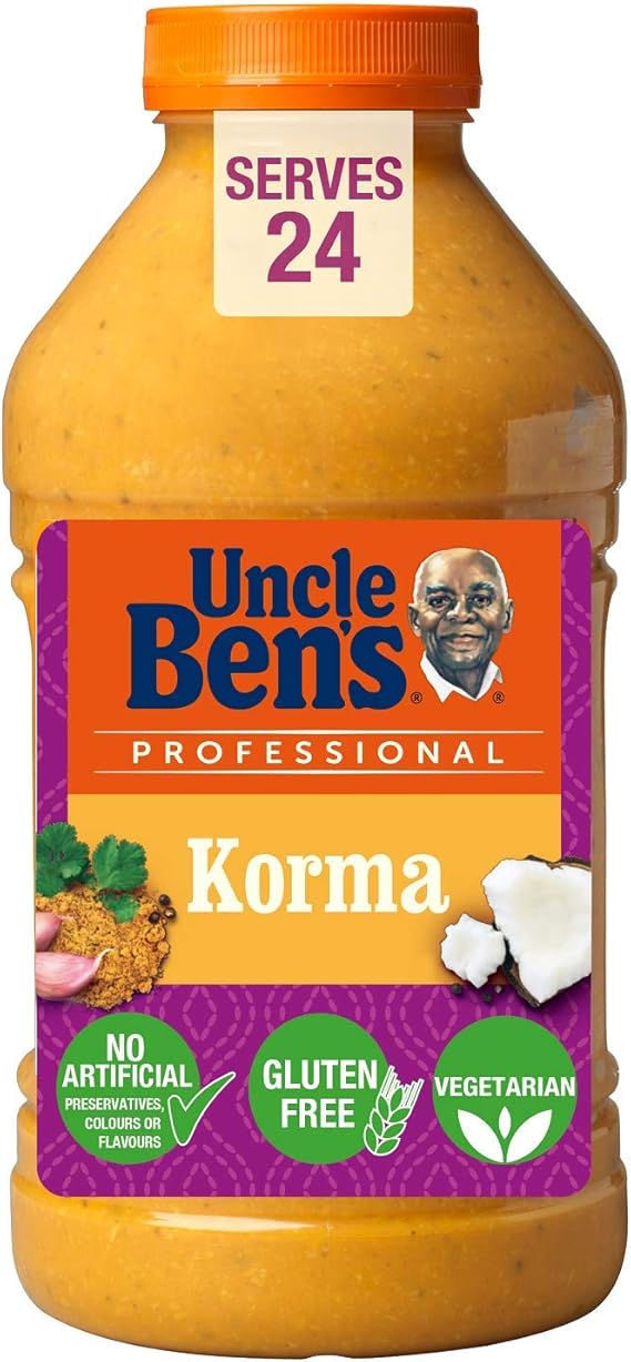 Uncle Bens Korma Curry Sauce 2.23kg Amazon.co.uk Grocery