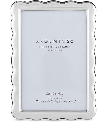 Amazon.com - Argento SC Axis Sterling Silver Picture Frames