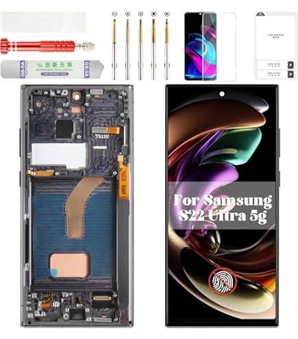 Amazon.com: A-MIND TFT for Samsung Galaxy S22 Ultra 5G Screen
