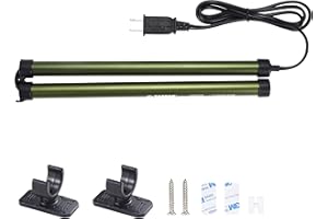 ZARPAX Gun Safe Dehumidifier Rod | Dehumidifier Rod For Enclosed Spaces, Gun Safe & Vault, Cabinets | Protect Valuables & Stop Humidity & Moisture | Foldable Design & 2 Mounting Brackets | 24''/61cm