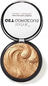 Technic Get Gorgeous Highlighting Powder 24CT Gold Shimmer Face Highlighter view 1