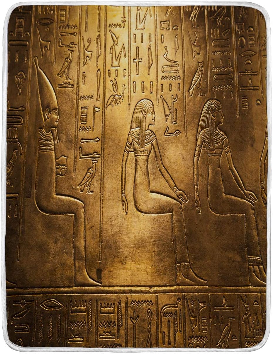 Amazon.com: BEIVIVI Egyptian Cozy Throw Blanket, Weighted Blanket