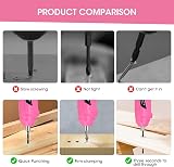 MQFORU Cordless Screwdriver 3.6V 48 in 1 Kit Dual Handle LED USB view 9