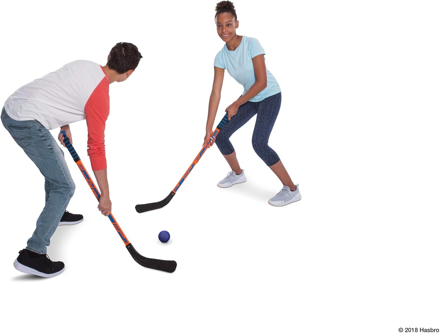 Nerf 11751 Sports Challenge Street Hockey: Toys & Games