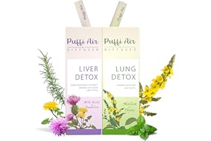 PUFFIAIR Herbal Diffuser Pen, Mullein Diffuser Pen and Milk Thistle Diffuser Pen Bundle