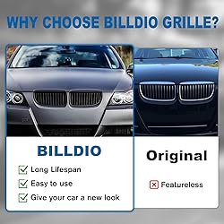 BILLDIO E90 Grille - Black Kidney Single slats